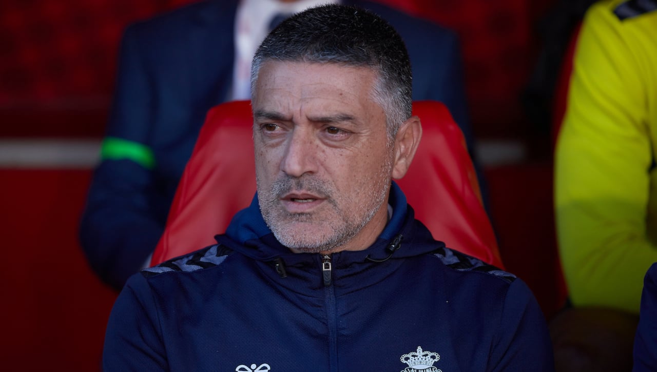 García Pimienta destaca la falta de gol de Las Palmas