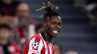 Luces y sombras para un atípico Nico Williams que avisa al Athletic