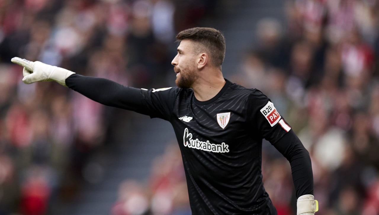 Unai Simón responde al interés de Arabia Saudí