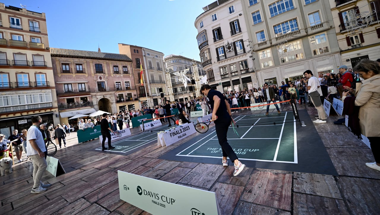 Málaga se prepara para vivir el tenis con actividades previas a las Finales de la Billie Jean King Cup y la Copa Davis