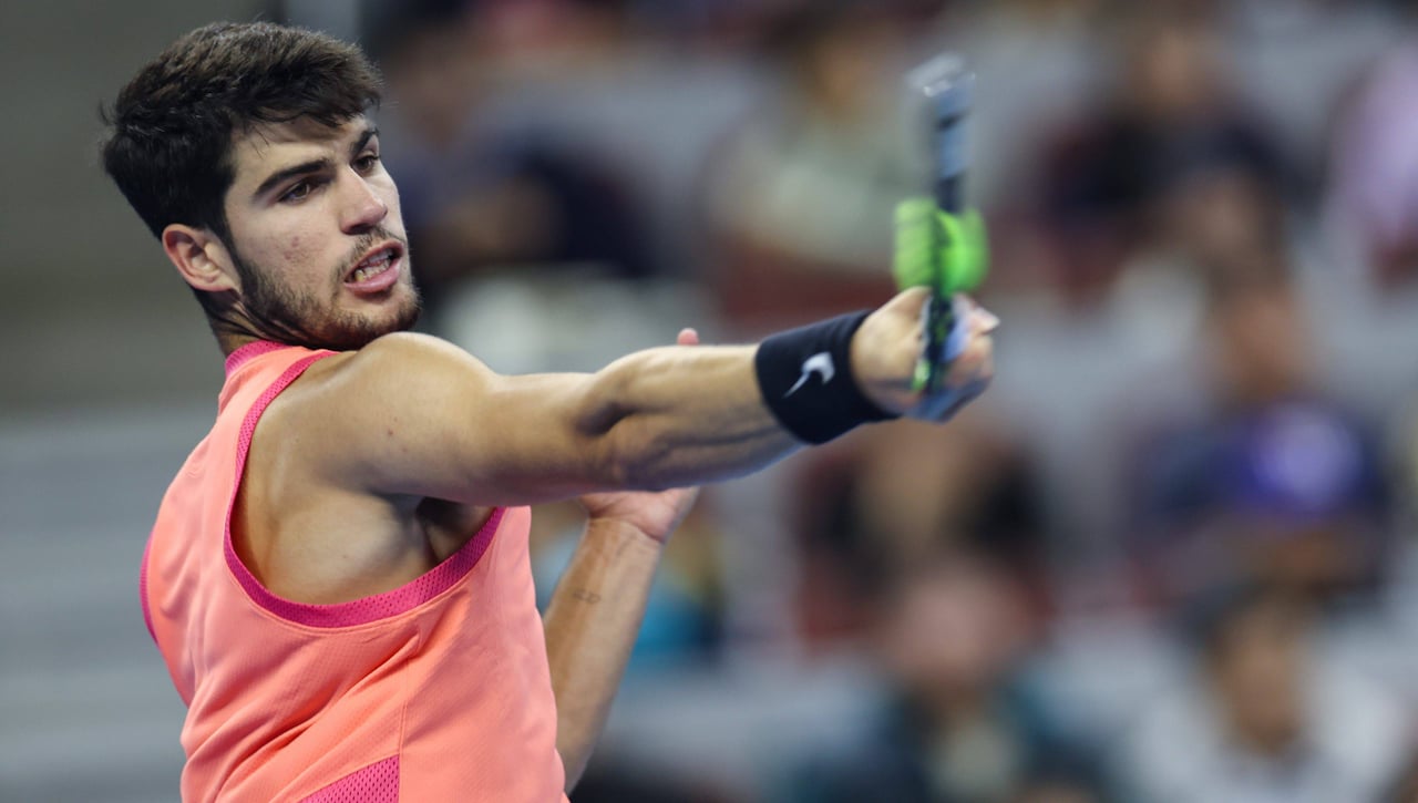  Alcaraz se olvida de Pekín y piensa en un nuevo título