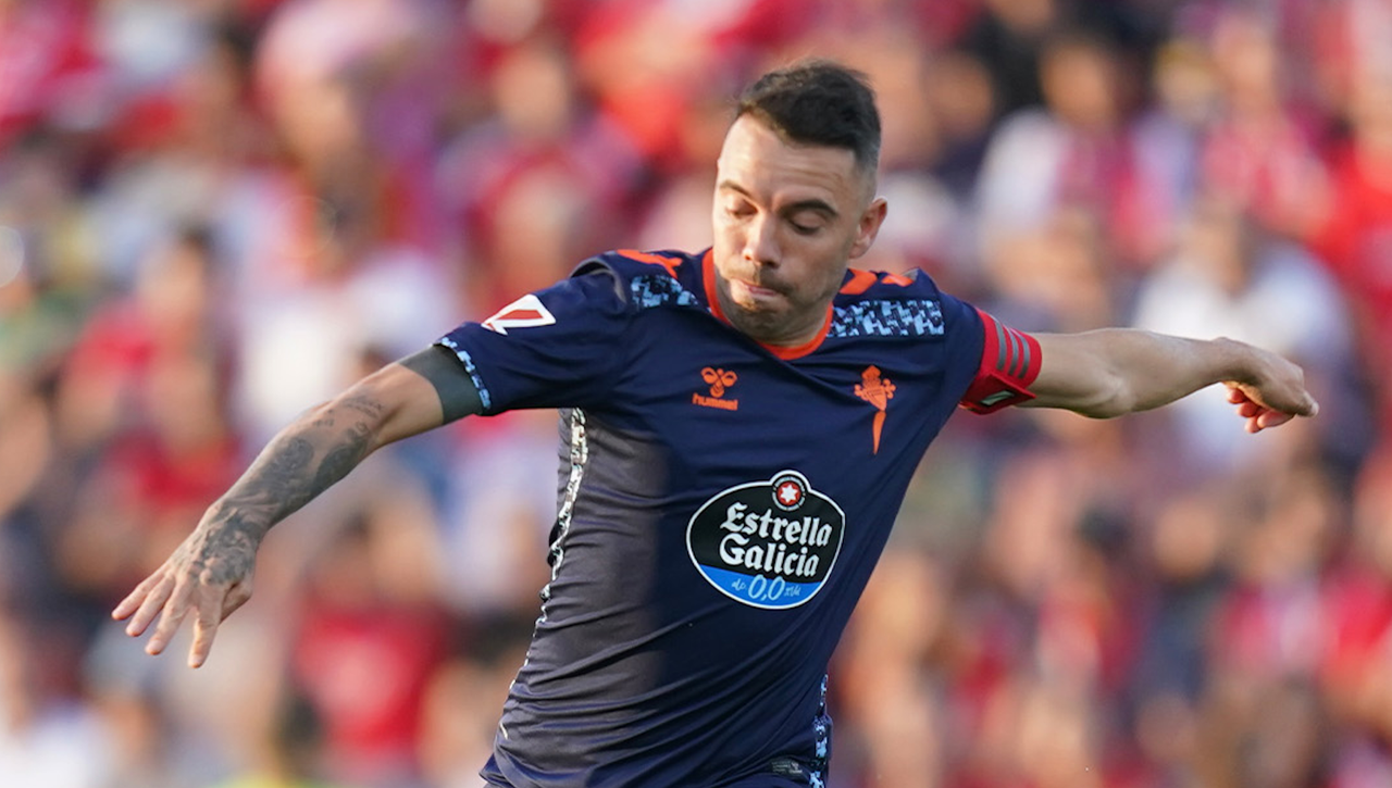 Iago Aspas, incansable