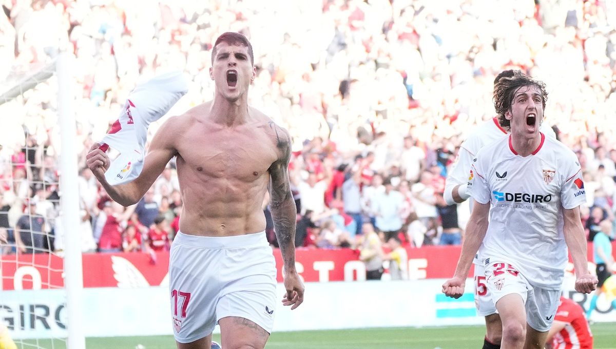 Sevilla 2-1 Almería: Lo grita remontando y con Dmitrovic salvando