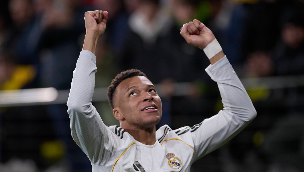Villarreal 0-2 Real Madrid: Mbappé, liderato y a esperar