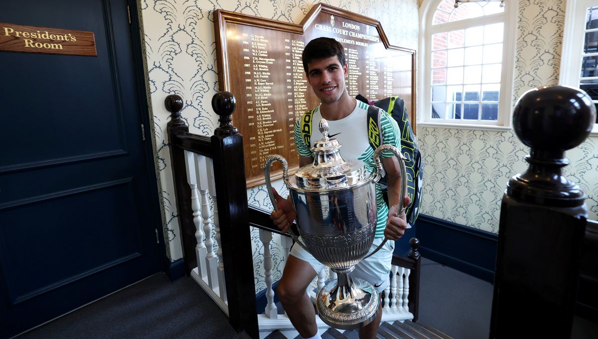 Carlos Alcaraz ya conoce a su primer rival y el duro cuadro que tendrá en Wimbledon