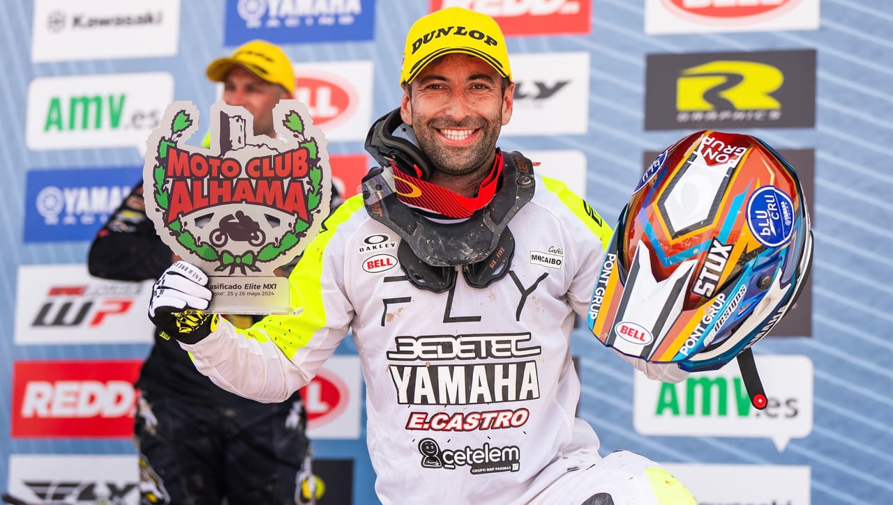 Yamaha E. Castro y Carlos Campano regresan al podio del Nacional de Motocross