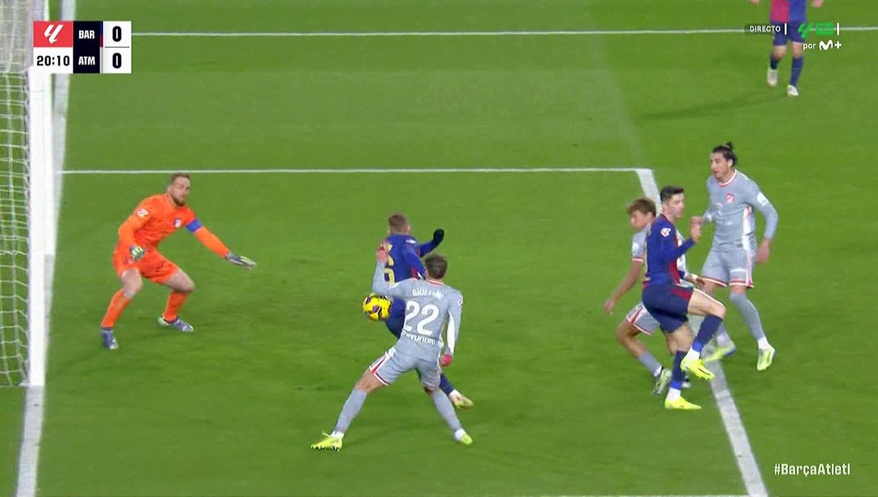 La polémica del Barcelona - Atlético de Madrid