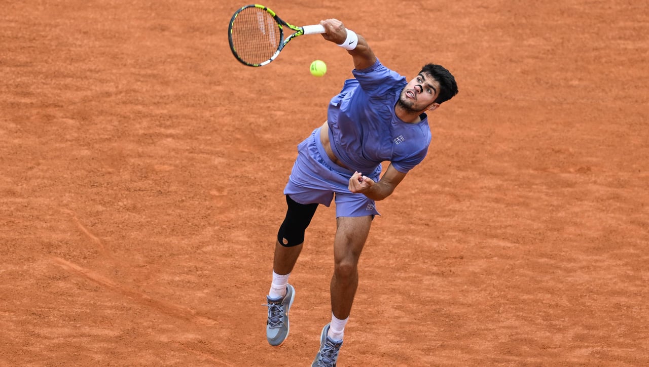 Alcaraz - Musetti: Horario, canal y dónde ver en TV y online el partido de cuartos de final de Carlos Alcaraz en el Masters 1000 de Roma en 2025