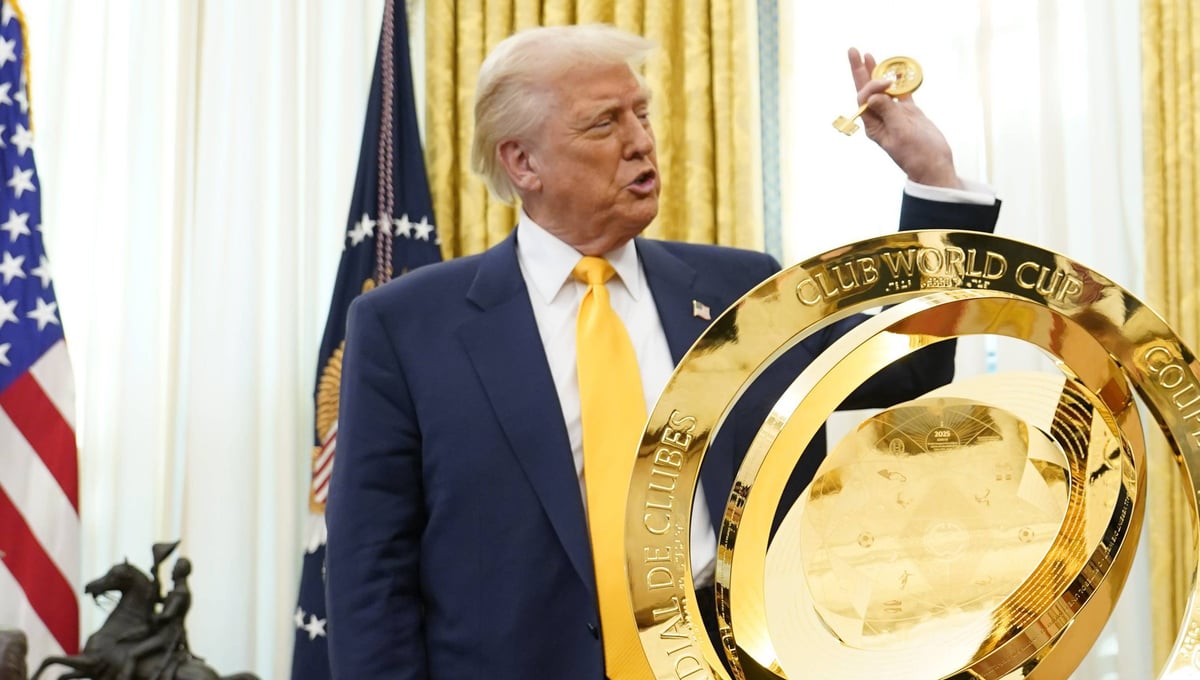 Donald Trump la lía en la final