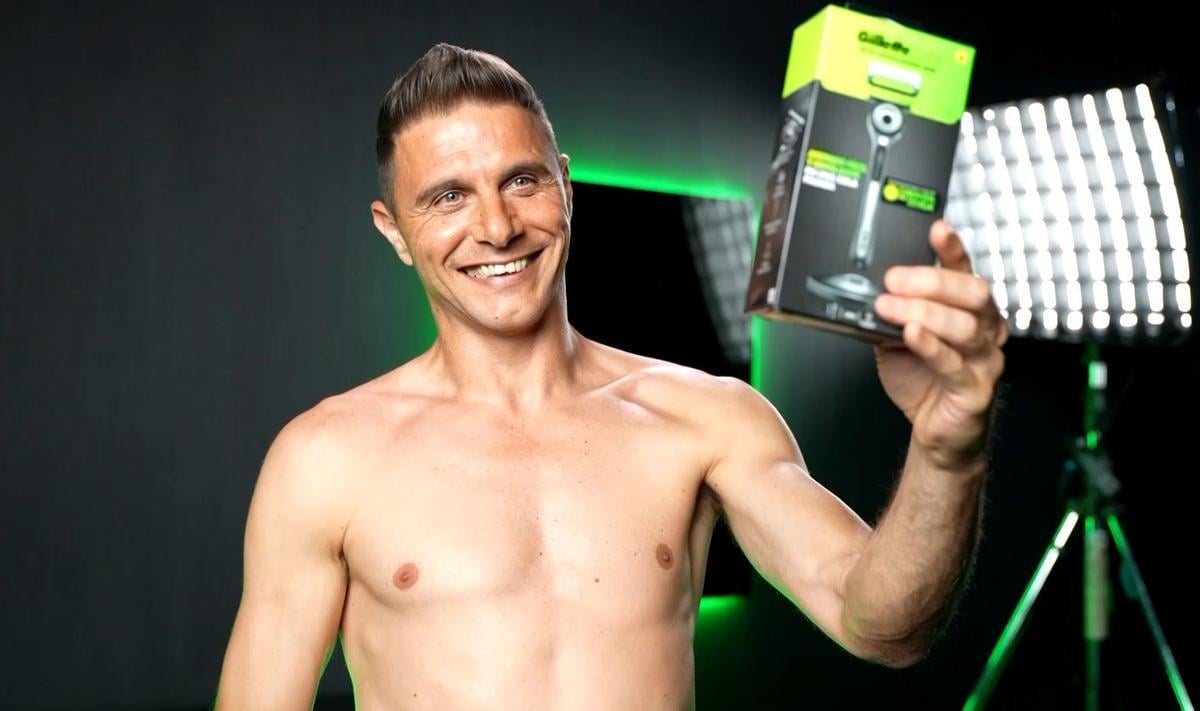 La maquinilla Gillette Labs con cinco recambios que anuncia Joaquín está hoy al 26% de descuento