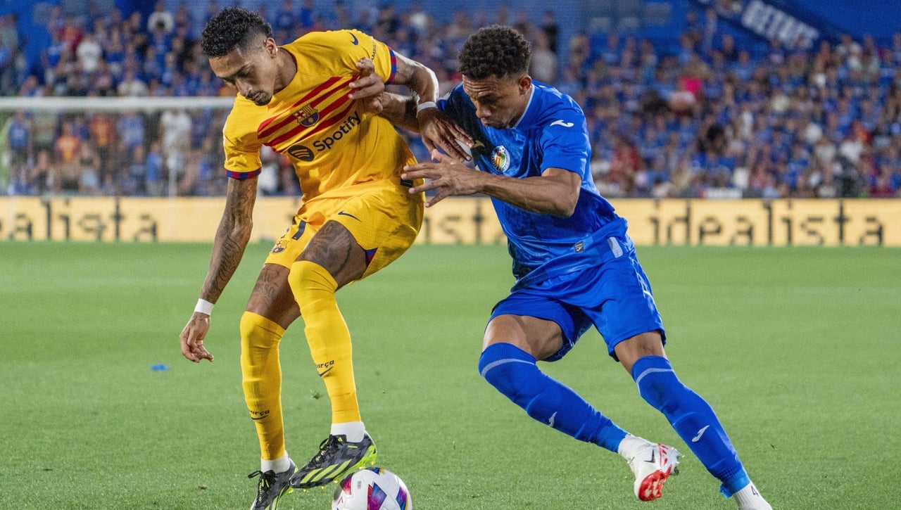 Getafe 0-0 Barcelona: Espectáculo sin goles con el 'nuevo' fútbol