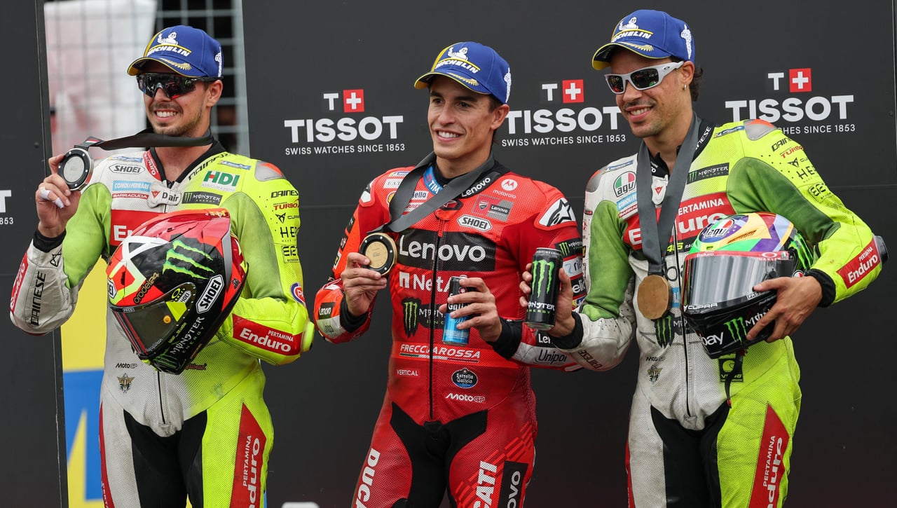 Copiar a Marc Márquez tiene premio en Hungría 