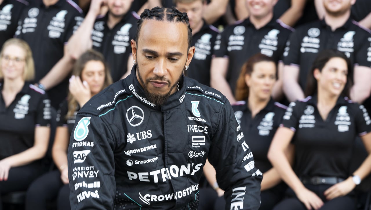 Hamilton, roto de dolor