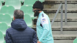 La incomodidad de Fekir y la sorprendente visita de un mito internacional