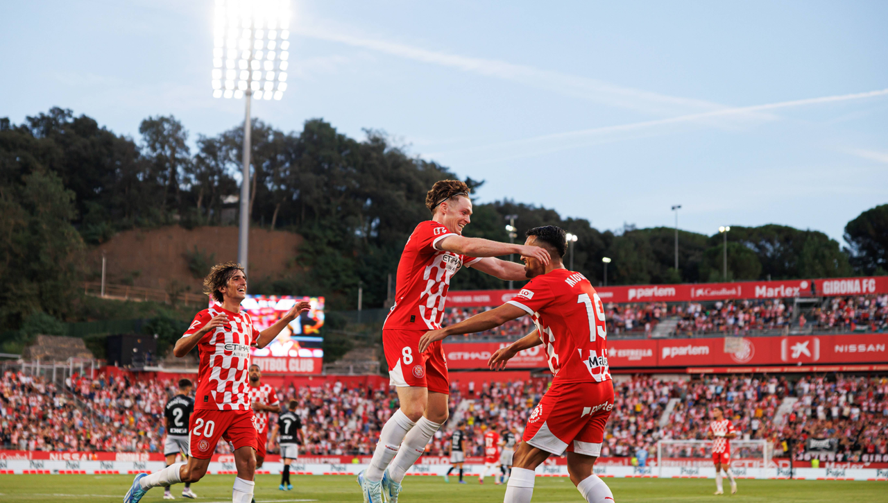 El culé que soñaba jugar en el Girona