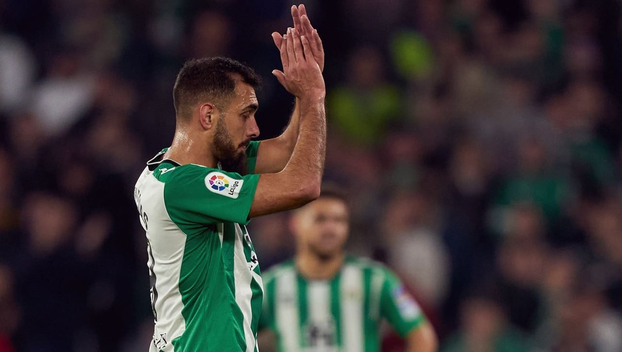 Borja Iglesias lo puede decir más alto, pero más claro...