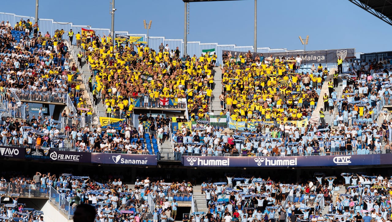 Lío entre el Cádiz y el Málaga