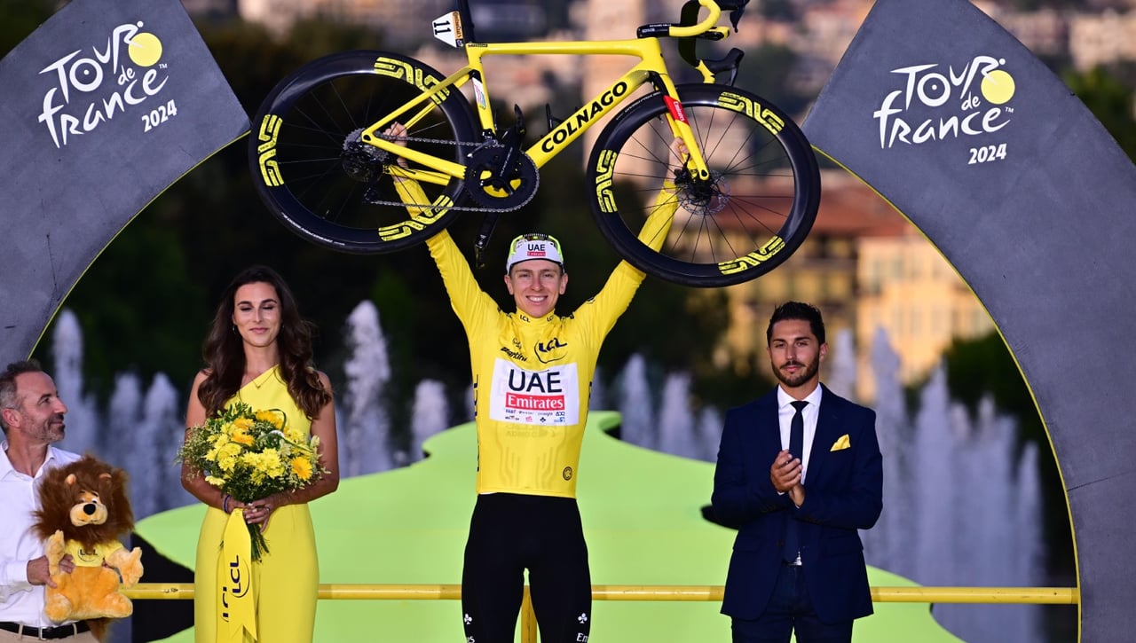 Pogacar y el Tour de Francia acaban