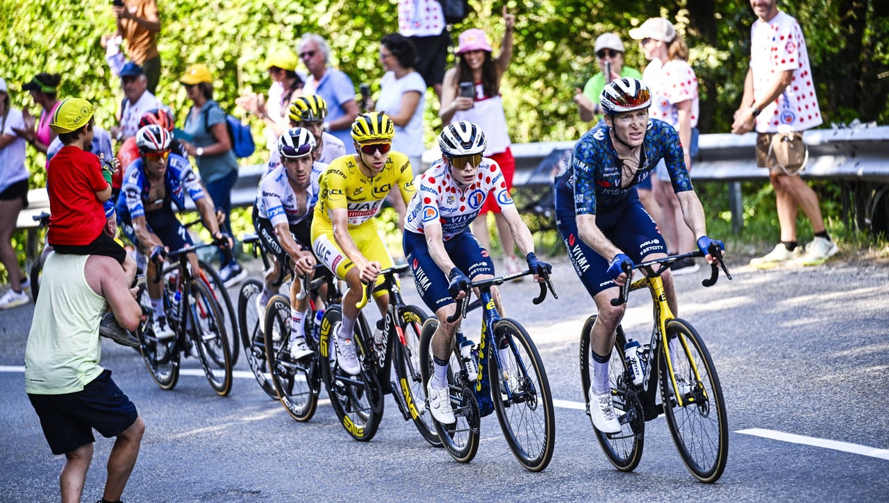 El camino de piedras de Tadej Pogacar para llegar de amarillo a Niza