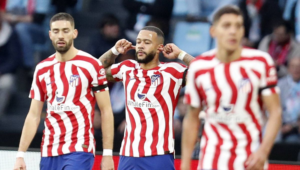 La enésima desgracia de Memphis Depay con el Atlético de Madrid