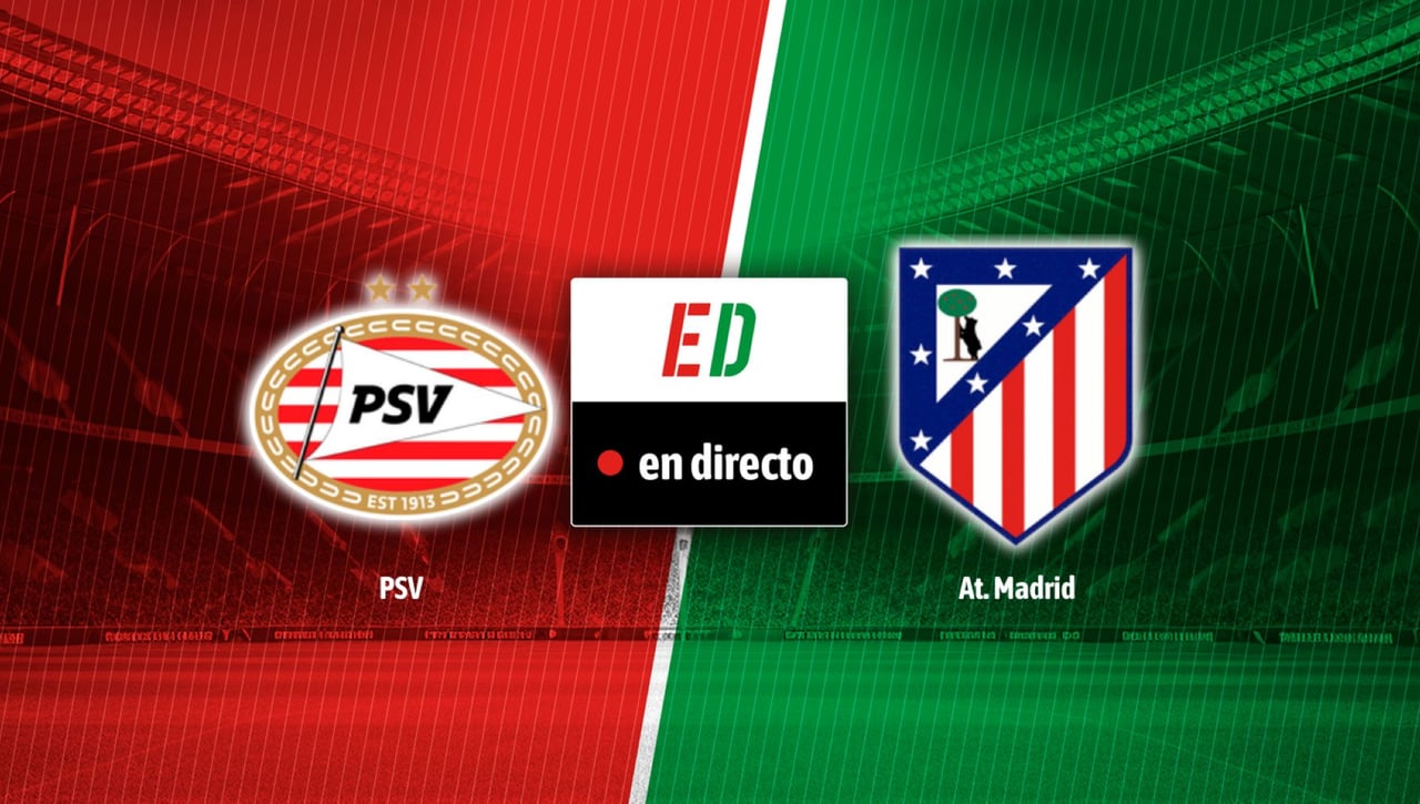 PSV - Atlético en directo: resultado del partido de hoy de la UEFA Champions League