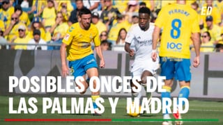 Alineaciones Las Palmas - Real Madrid: Alineación posible de Las Palmas y Real Madrid en el partido de hoy de LaLiga EA Sports