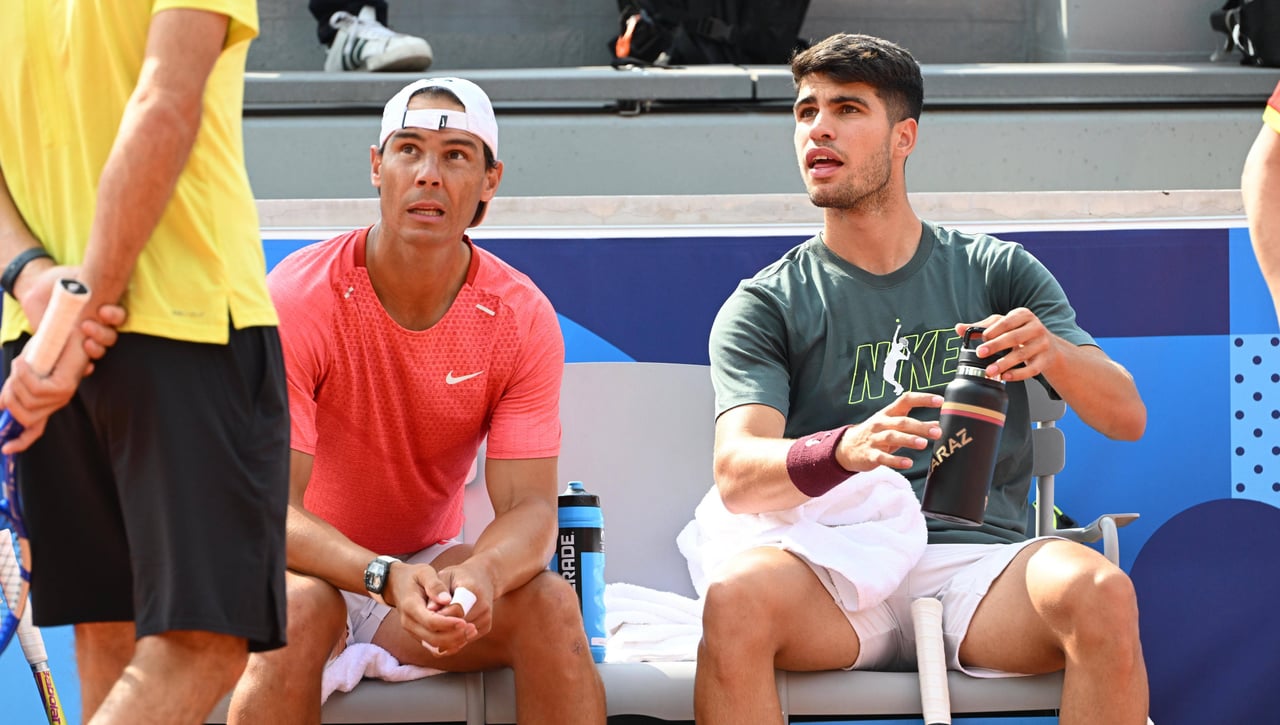 Nadal y Alcaraz - Molteni y González: horario y dónde ver en TV el partido de Carlos Alcaraz y Rafa Nadal en los Juegos Olímpicos de París 2024