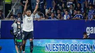 Oviedo 0-3 Real Madrid: Mbappé, con un doblete, y Vinicius sentencian al equipo de Paunovic