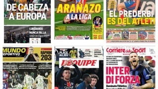 El 'repaso' del Real Betis a todo un Real Madrid, el 'arañazo' de Julián Álvarez a la Liga, el Sevilla entre el quiero y no puedo... así vienen las portadas