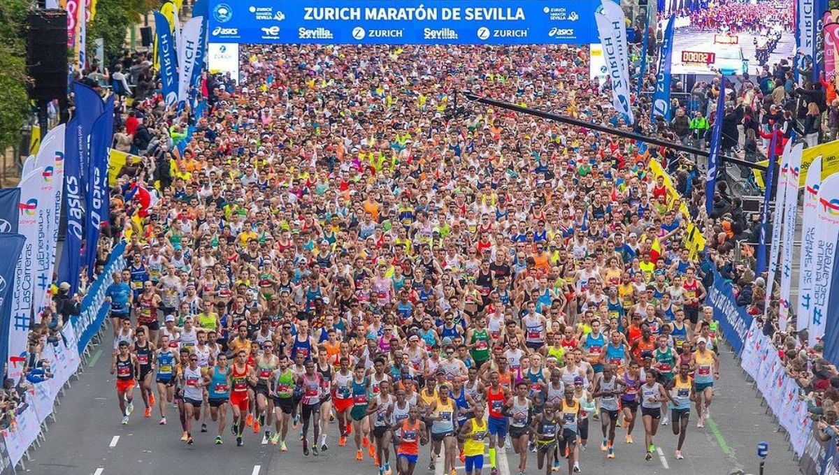 Maratón de Sevilla 2025: horario, recorrido, recogida de dorsales y todo lo que necesitas saber