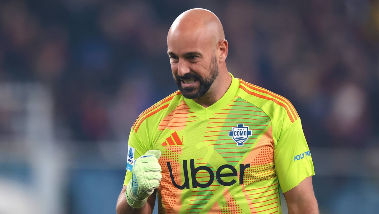 Pepe Reina, sorprendiendo