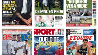 La grave lesión de Ejuke, el reencuentro de Hansi Flick con el Bayern, la final de Wembley... así vienen las portadas