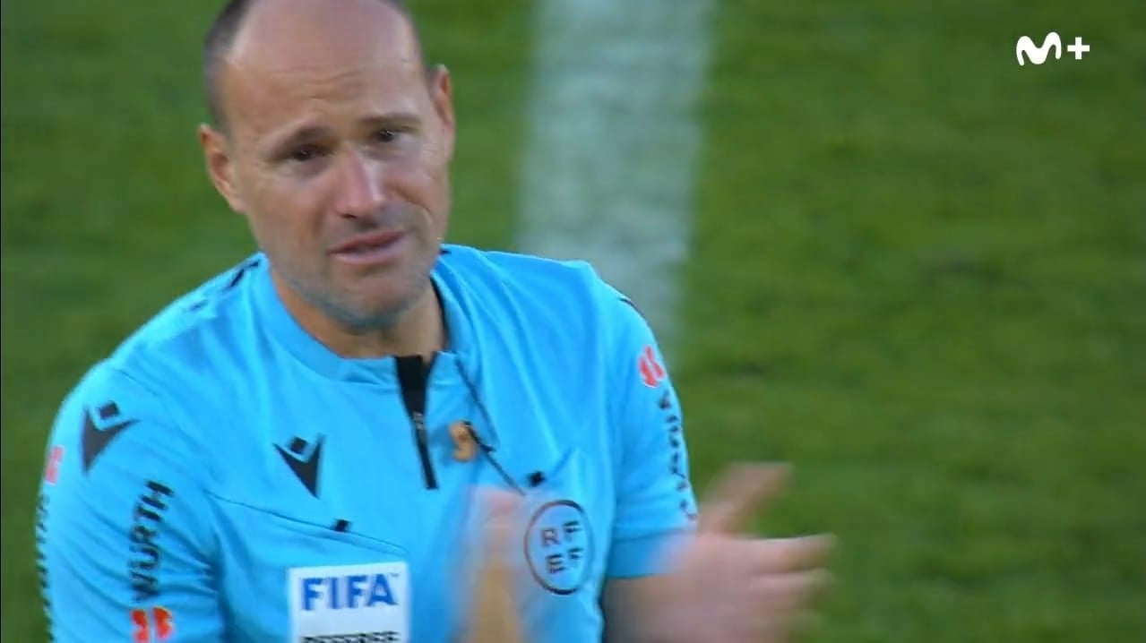 Las lágrimas de Mateu Lahoz