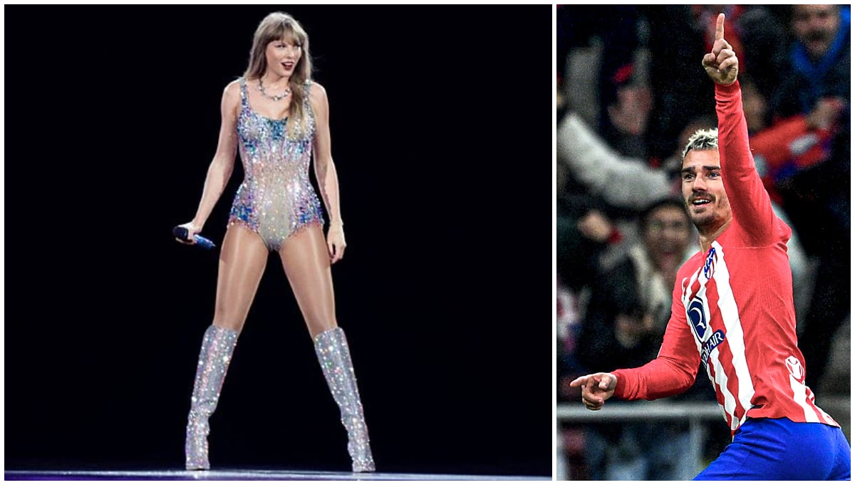 Griezmann alegra el sábado a Taylor Swift