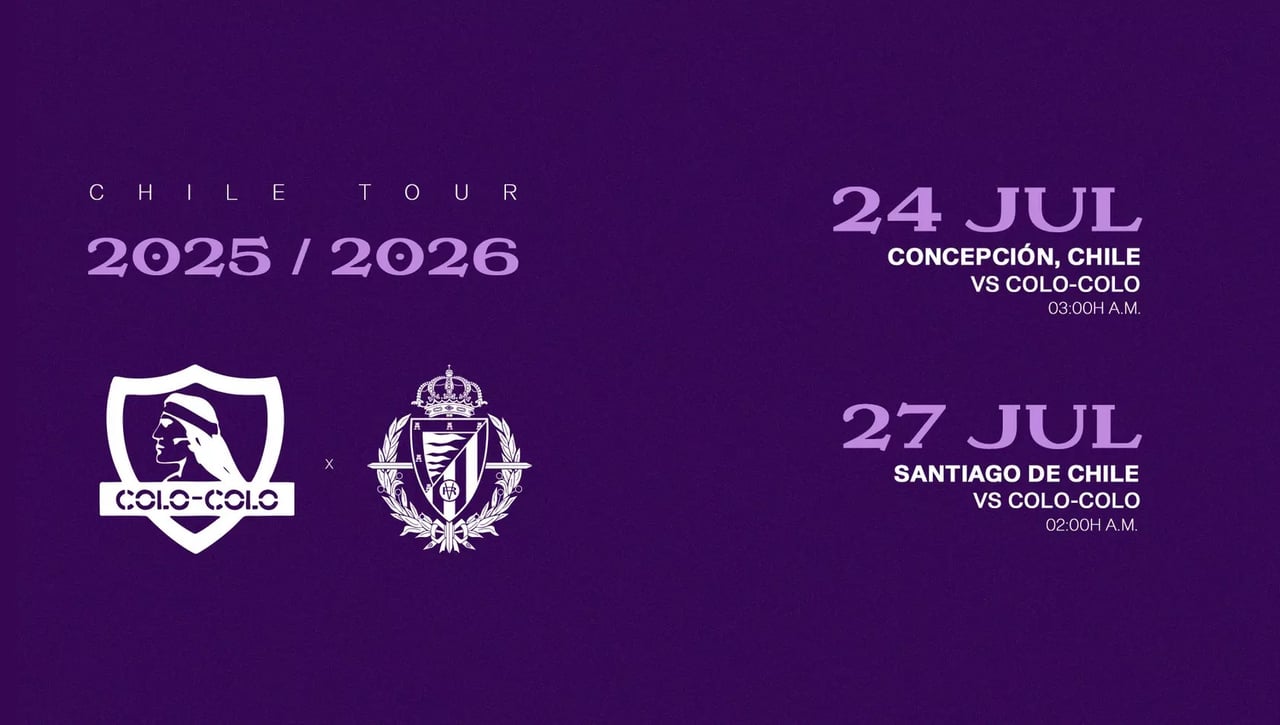 El Real Valladolid, hermandad en Chile