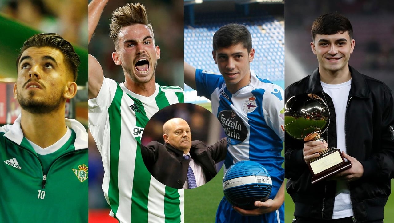 Los otros 'cachorros' de Pepe Mel: Ceballos, Fabián, Pedri, Valverde...