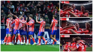 Tensión en el Atlético - Sevilla: de los insultos de Giménez y Griezmann al Sevilla al "Cállate, tonto" de Isaac Romero