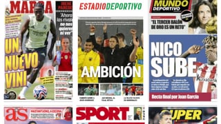 Ambición de la mano de Almeyda, el Real Madrid se prepara para el Mundial de Clubes, el fichaje de Nico Williams... Así vienen las portadas