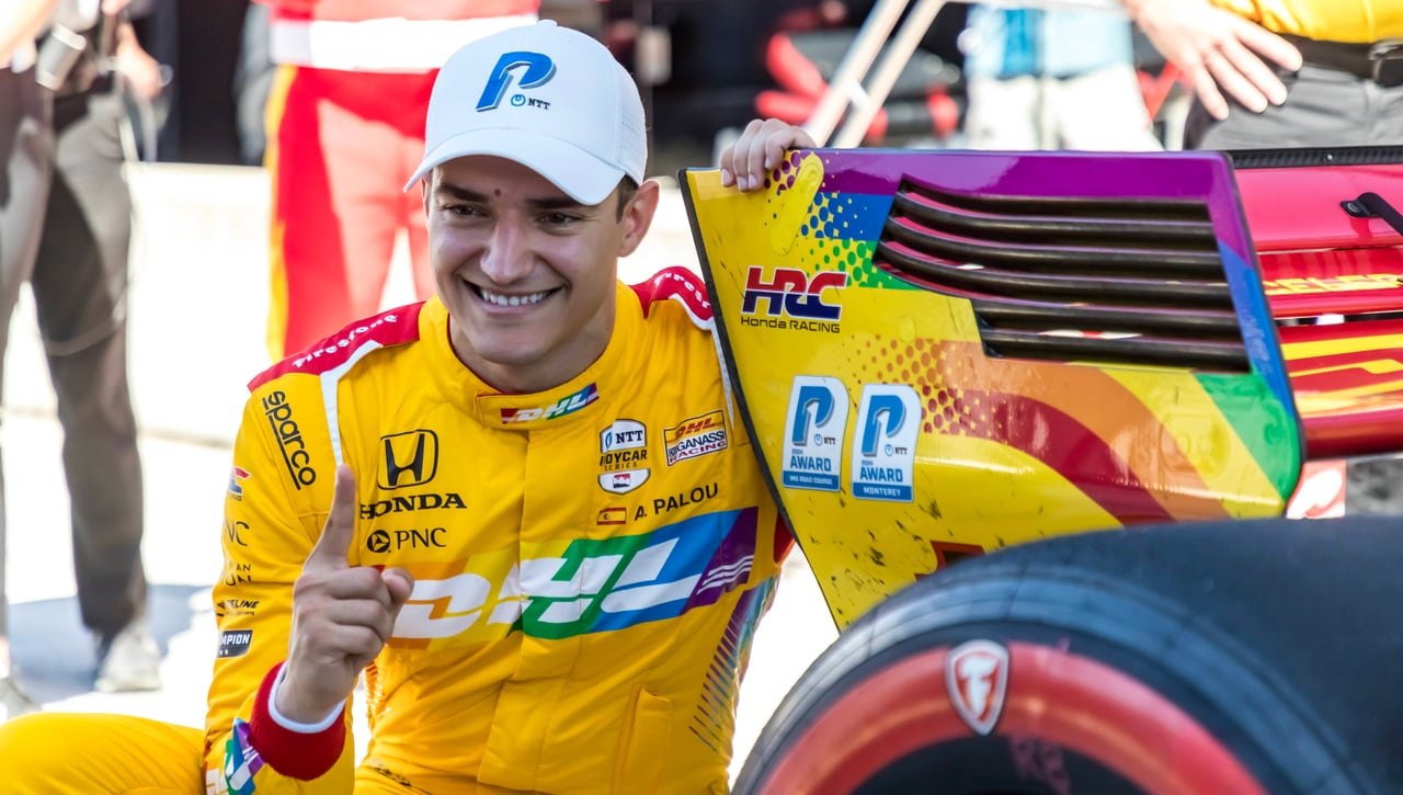 Álex Palou hace historia en Laguna Seca y pone patas arriba la Indycar