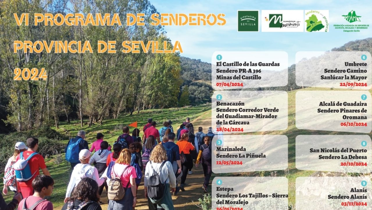 Vuelven los senderos a la provincia de Sevilla