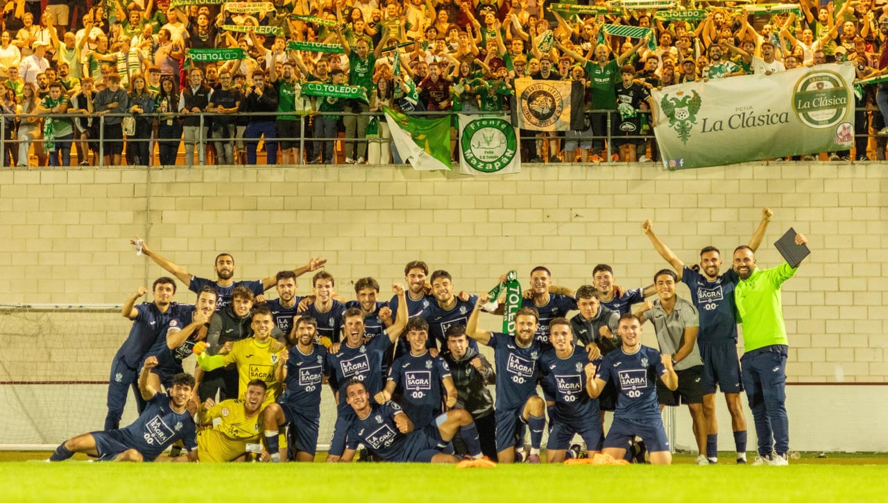 Toledo - Sevilla, en primera ronda de Copa del Rey: el modesto equipo espera ya al heptacampeón entre el respeto y las bromas por el reto