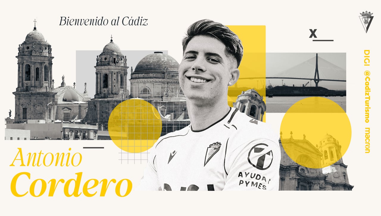 El Cádiz oficializa la llegada de Antoñito Cordero tras su paso por Westerlo