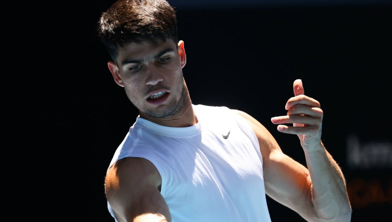 Carlos Alcaraz explica su sorprendente decisión en el Open de Australia
