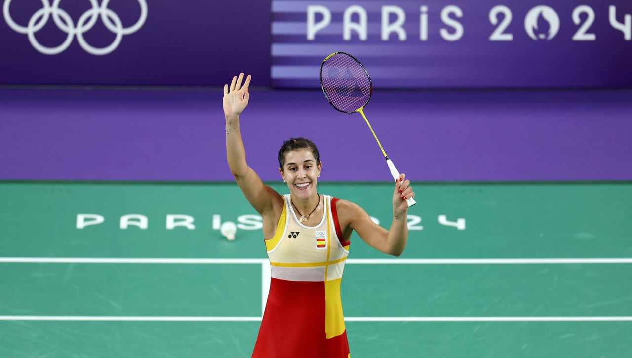 Carolina Marín regresa al deporte tras su lesión