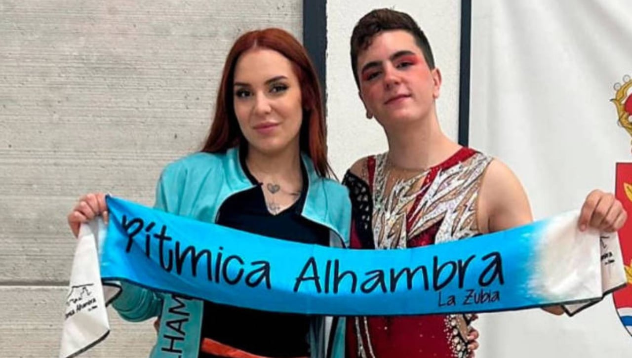 Revoluciona la gimnasia rítmica con su maquillaje