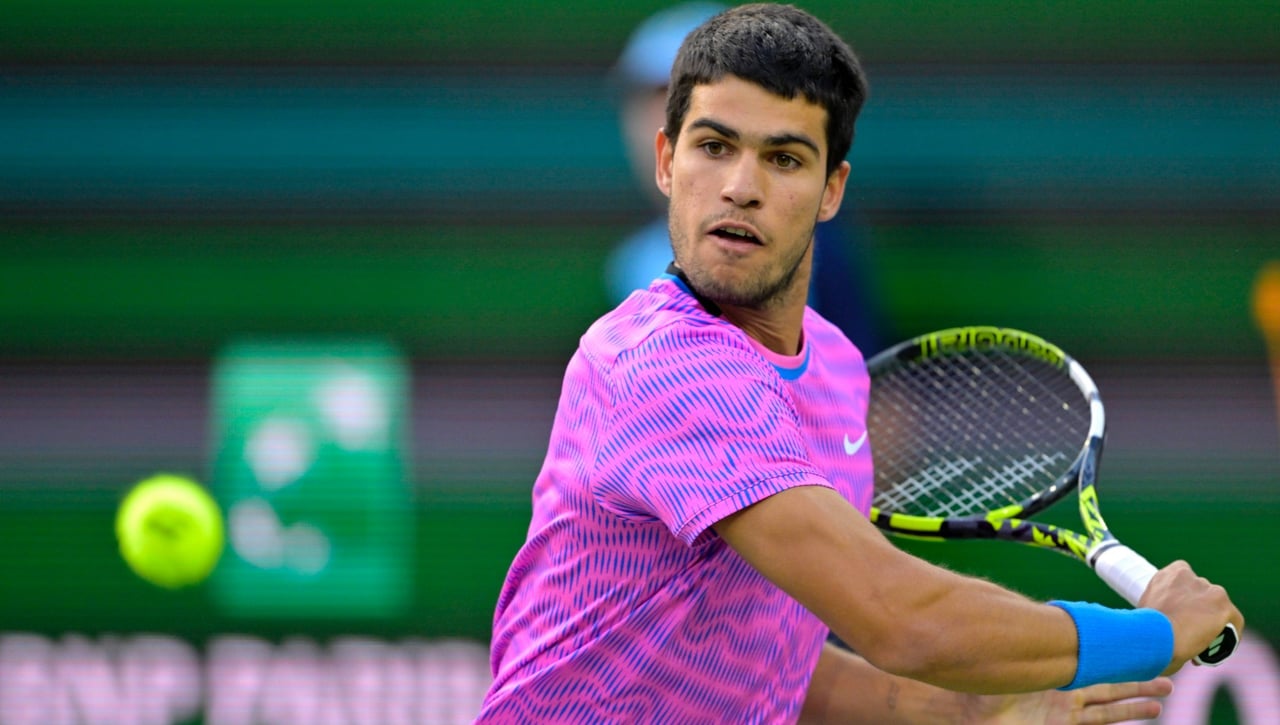 Sinner - Alcaraz: horario, canal y dónde ver hoy en TV la semifinal de Carlos Alcaraz en Indian Wells