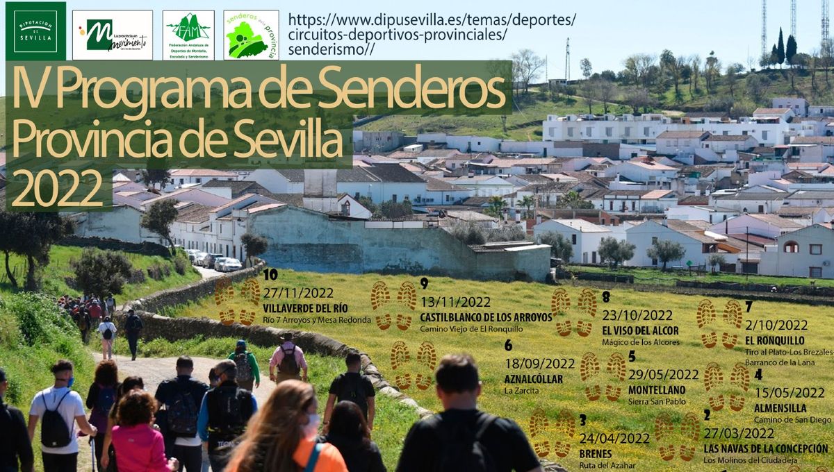 El programa de senderos de la Diputación de Sevilla hace su penúltima parada en Castiblanco de los Arroyos