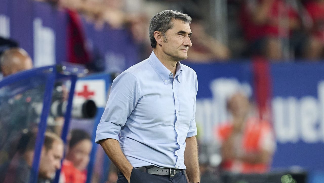 Ernesto Valverde y la alegría de Villalibre y Guruzeta