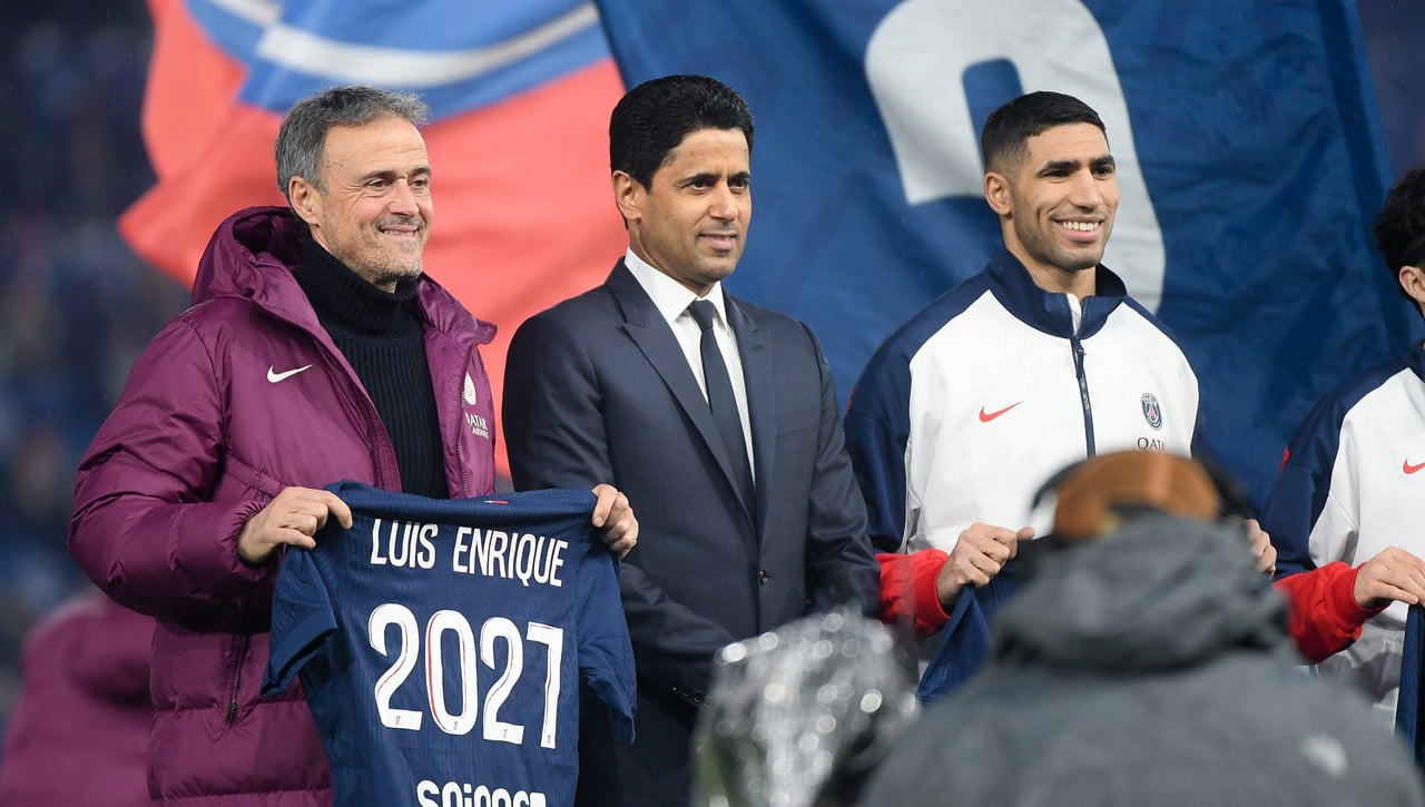 La condición por la que Luis Enrique renueva con el PSG