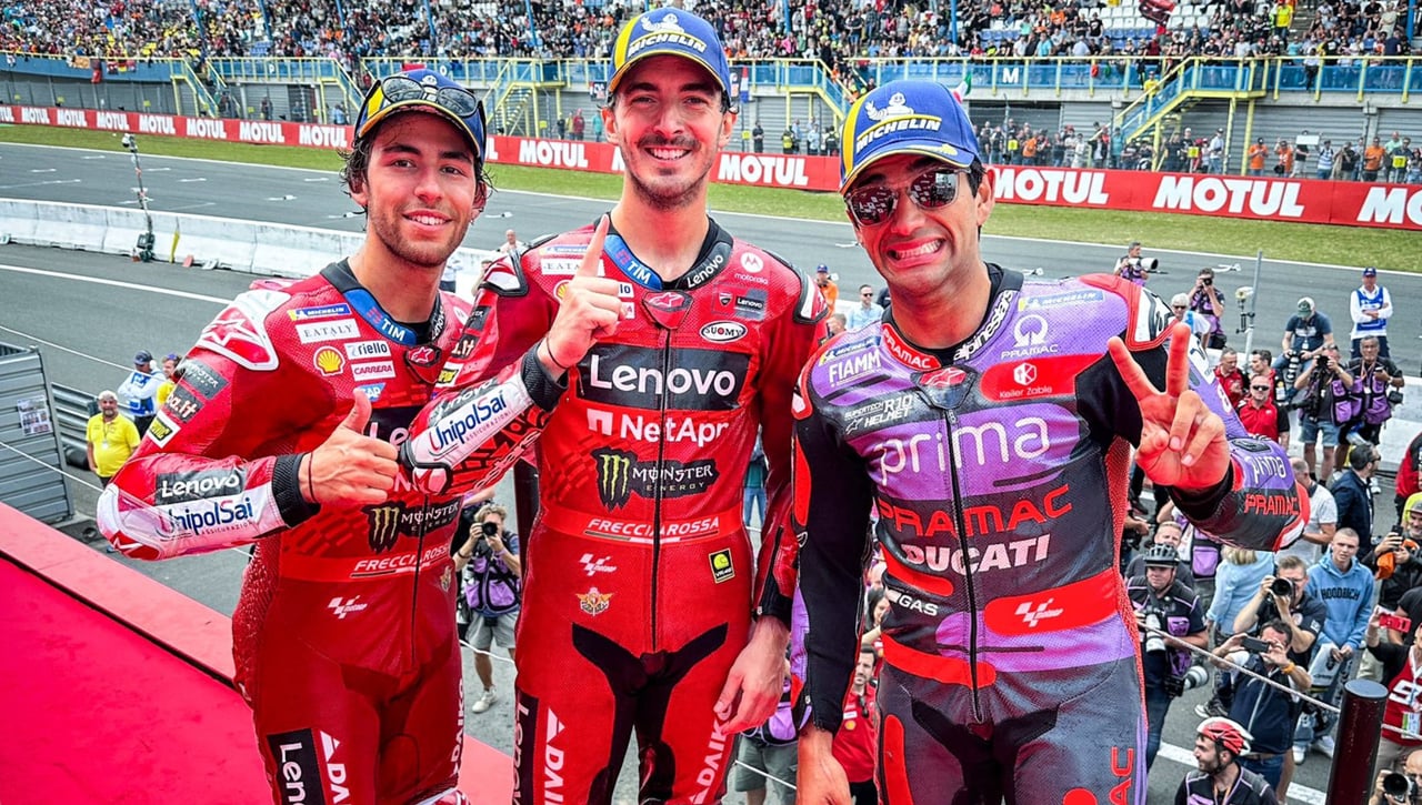 Jorge Martín se rinde ante Bagnaia